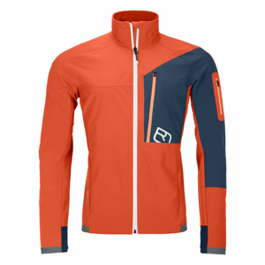 Pánská bunda Ortovox Berrino Jacket M Velikost: XL / Barva: oranžová