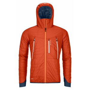 Pánská bunda Ortovox Swisswool Piz Boè Jacket M Velikost: XL / Barva: oranžová