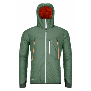 Pánská bunda Ortovox Swisswool Piz Boè Jacket M Velikost: M / Barva: zelená