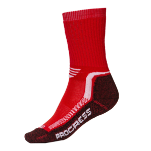 Dětské ponožky Progress DT KWS 26PU Kids Winter Sox Velikost ponožek: 35-38 / Barva: červená