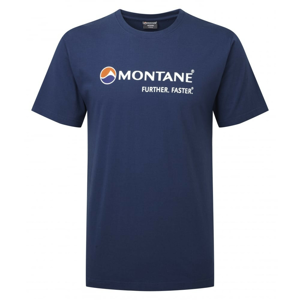 Pánské triko Montane Logo T-Shirt Velikost: M / Barva: modrá