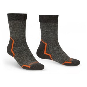 Pánské ponožky Bridgedale Explorer HW MC Boot Velikost ponožek: 40-43 / Barva: šedá