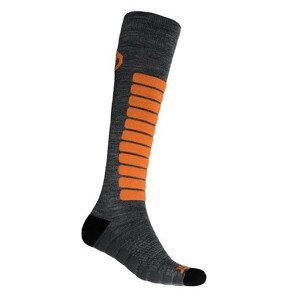 Podkolenky Sensor Zero Merino Velikost ponožek: 35-38 / Barva: šedá/fialová