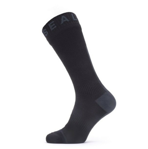 Nepromokavé ponožky SealSkinz WF All WT Mid Length with Hyd Velikost ponožek: 39-42 / Barva: černá