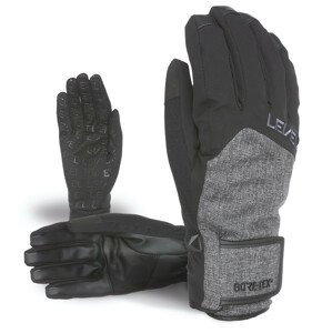 Pánské rukavice Level Rescue Gore-Tex Velikost rukavic: 8,5 / Barva: černá/šedá
