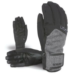 Pánské rukavice Level Rescue Gore-Tex Velikost rukavic: 9,5 / Barva: černá/šedá