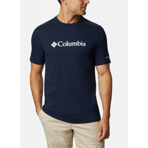 Pánské triko Columbia CSC Basic Logo Tee Velikost: M / Barva: modrá