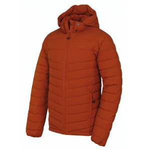 Pánská péřová bunda Husky Donnie M Velikost: M / Barva: oranžová