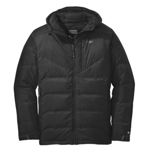 Pánská bunda Outdoor Research Floodlight Down Jacket Velikost: L / Barva: černá