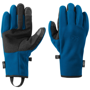 Pánské rukavice Outdoor Research Gripper Sensor Velikost rukavic: M / Barva: modrá