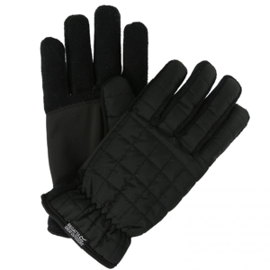 Rukavice Regatta Quilted Gloves Velikost rukavic: M / Barva: černá