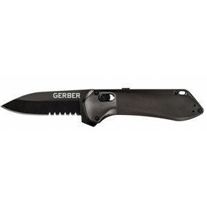 Zavírací nůž Gerber Highbrow Barva: černá (kombinované ostří)