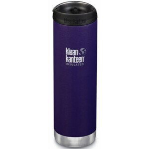 Termolahev Klean Kanteen TK Wide 20 oz (w/Café Cap) Barva: tmavě modrá