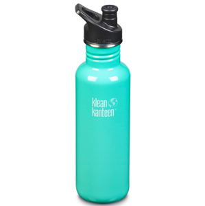 Láhev Klean Kanteen Classic 800 ml sport Barva: tyrkysová