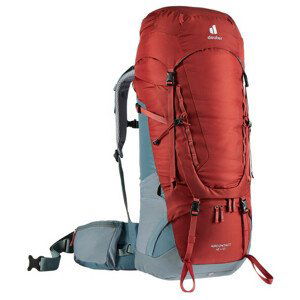 Batoh Deuter Aircontact 45+10 Barva: šedá/červená