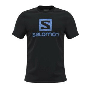 Pánské triko Salomon Outlife Logo Ss Tee M Velikost: XL / Barva: černá