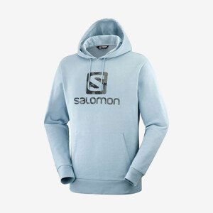 Mikina Salomon Outlife Logo Pullover Hoodie U Summer Velikost: L / Barva: modrá