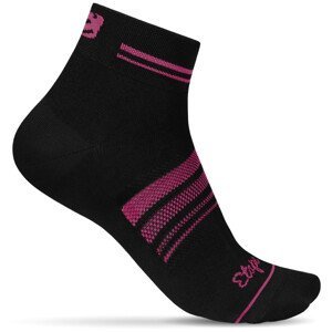 Dámské ponožky Etape Kiss Velikost ponožek: 40-43 / Barva: černá/růžová