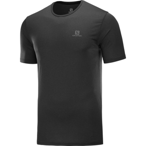 Pánské triko Salomon Agile Training Velikost: XL / Barva: černá