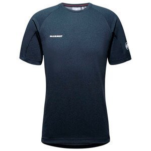 Pánské triko Mammut Aegility T-Shirt Men Velikost: XL / Barva: modrá/bíla