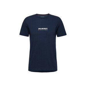 Pánské triko Mammut Logo T-Shirt Men Velikost: L / Barva: tmavě modrá