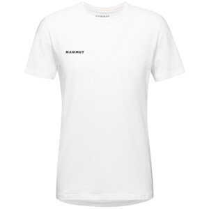 Pánské triko Mammut Mammut Logo T-Shirt Men Velikost: L / Barva: bílá/černá