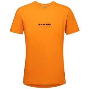 Pánské triko Mammut Mammut Logo T-Shirt Men Velikost: XL / Barva: oranžová