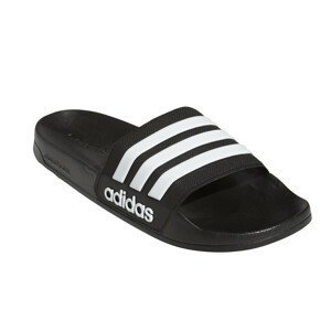 Pantofle Adidas Adilette Shower Velikost bot (EU): 46 / Barva: černá/bílá
