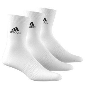 Ponožky Adidas Light Crew 3Pp Velikost ponožek: 46-48 / Barva: bílá