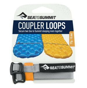 Spojovací popruh Sea to Summit Mat Coupler Kit Loops Barva: šedá