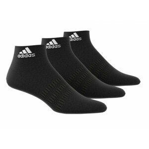 Ponožky Adidas Light Ank 3Pp Velikost ponožek: 37-39 / Barva: černá