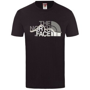 Pánské triko The North Face Mountain Line Tee - Eu Velikost: M / Barva: černá