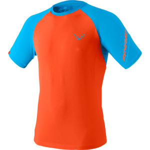 Pánské triko Dynafit Alpine Pro M S/S Tee Velikost: L / Barva: modrá/oranžová