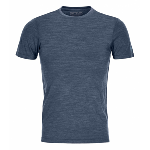 Pánské triko Ortovox 120 Tec Mountain T-Shirt M Velikost: S / Barva: tmavě modrá