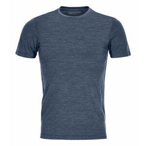 Pánské funkční triko Ortovox 120 Tec Mountain T-Shirt M Velikost: XXL / Barva: tmavě modrá