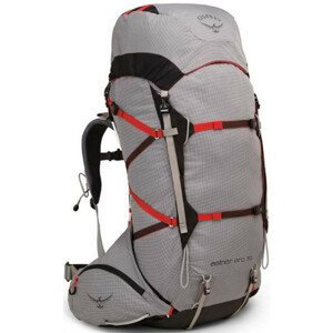 Pánský batoh Osprey Aether Pro 70 Velikost zad batohu: M / Barva: světle šedá