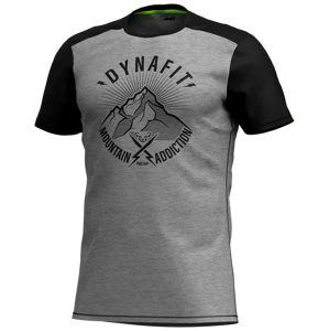 Pánské tričko Dynafit Transalper Light M S/S Tee Velikost: M / Barva: černá/šedá