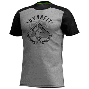 Pánské tričko Dynafit Transalper Light M S/S Tee Velikost: L / Barva: černá/šedá