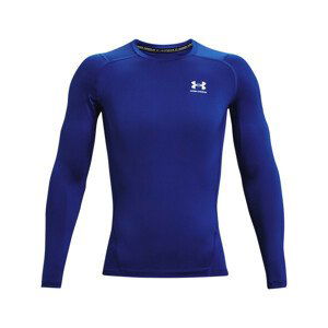 Pánské triko Under Armour HG Armour Comp LS Velikost: S / Barva: modrá