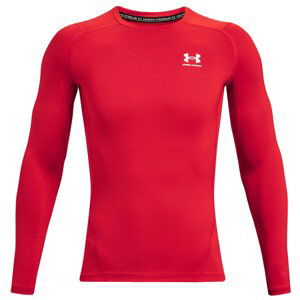 Pánské funkční triko Under Armour HG Armour Comp LS Velikost: XXL / Barva: červená