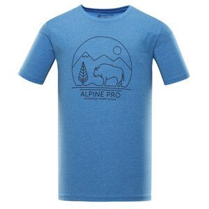 Pánské triko Alpine Pro Abic 9 Velikost: L / Barva: světle modrá
