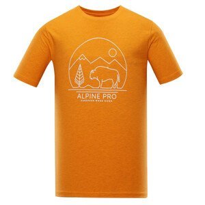 Pánské triko Alpine Pro Abic 9 Velikost: S / Barva: oranžová