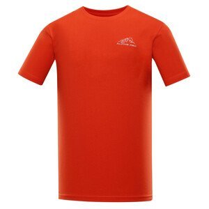 Pánské triko Alpine Pro Uneg 9 Velikost: M / Barva: červená
