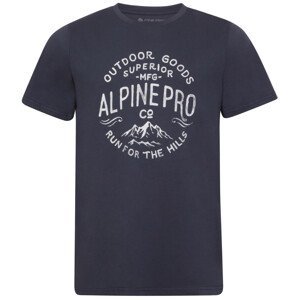 Pánské triko Alpine Pro Uneg 9 Velikost: S / Barva: tmavě modrá