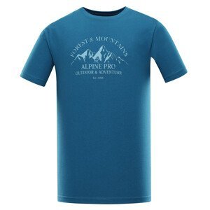 Pánské triko Alpine Pro Amit 8 Velikost: S / Barva: modrá