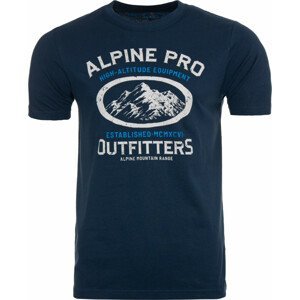 Pánské triko Alpine Pro Wennor Velikost: XL / Barva: modrá