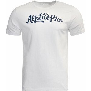 Pánské triko Alpine Pro Juhes Velikost: M / Barva: bílá