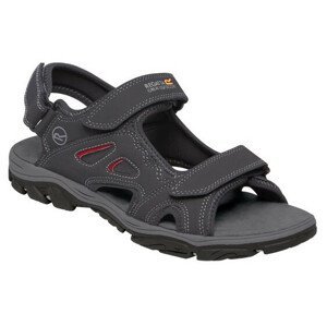 Pánské sandály Regatta Holcombe Vent Velikost bot (EU): 42 / Barva: šedá/červená