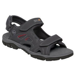 Pánské sandály Regatta Holcombe Vent Velikost bot (EU): 45 / Barva: šedá/červená