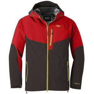 Pánská bunda Outdoor Research Hemispheres Jacket Velikost: XL / Barva: červená/hnědá